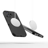 TECH-PROTECT TEKUĆI SILIKON MAGSAFE IPHONE 16E CRNA